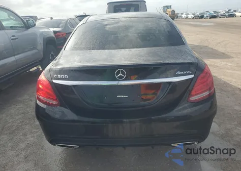 2016 Mercedes-Benz C 300 4Matic from USA, damaged, VIN 55SWF4KB1GU163216